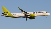 airBaltic Airbus A220-300 (YL-ABF) at  London - Heathrow, United Kingdom