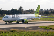 airBaltic Airbus A220-300 (YL-ABF) at  Luqa - Malta International, Malta