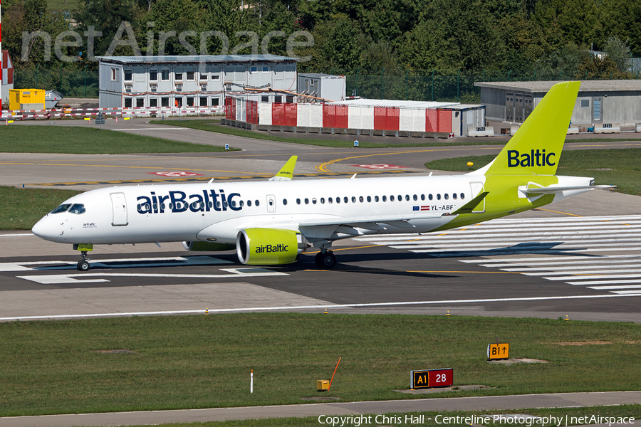 airBaltic Airbus A220-300 (YL-ABF) | Photo 527253