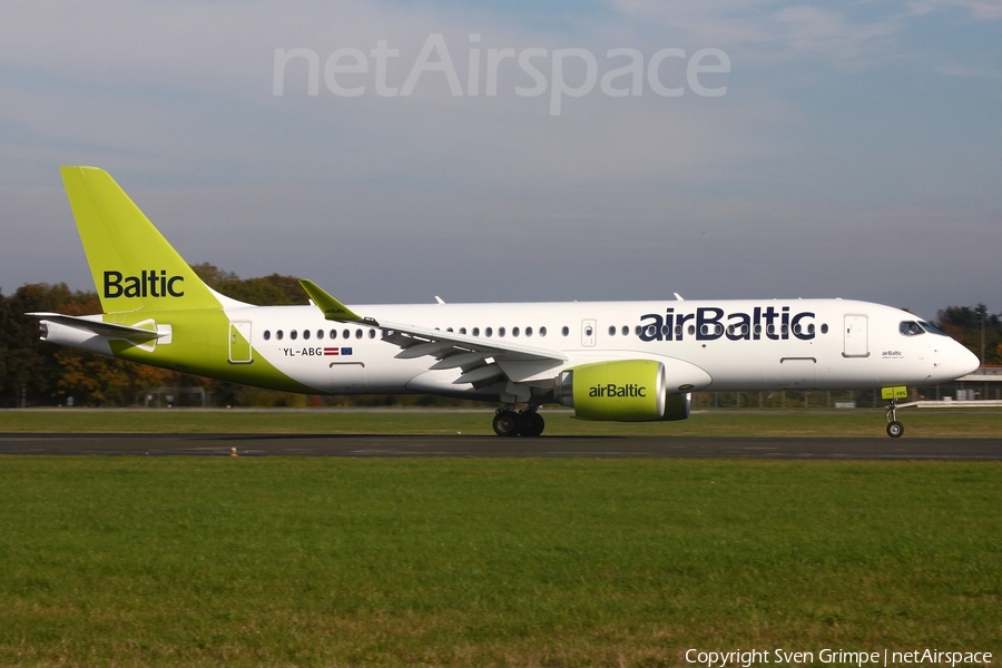 airBaltic Airbus A220-300 (YL-ABG) | Photo 534595