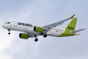 airBaltic Airbus A220-300 (YL-ABG) at  Warsaw - Frederic Chopin International, Poland