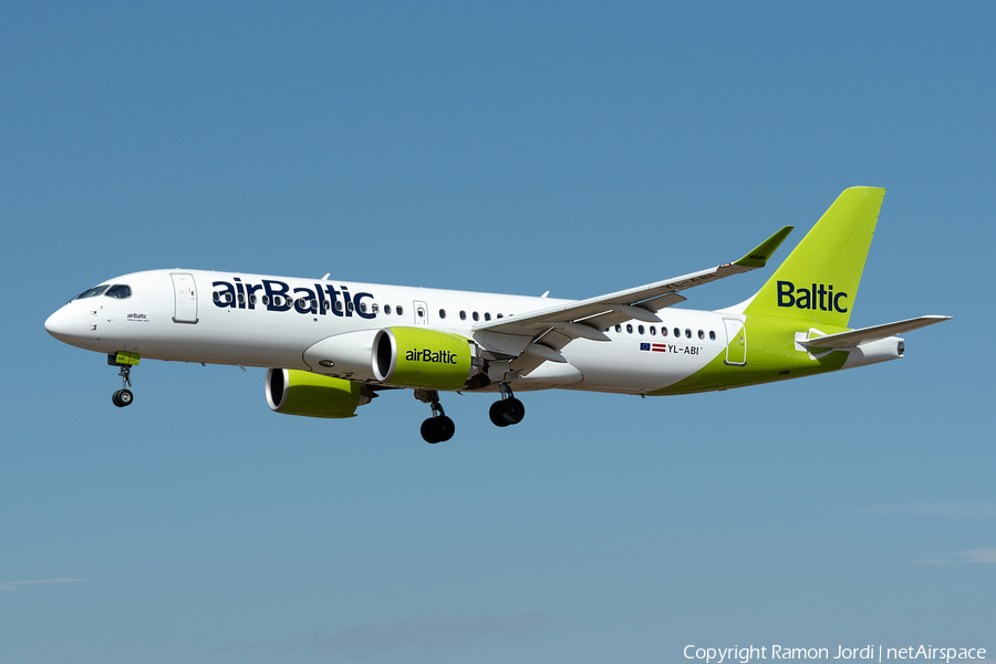 airBaltic Airbus A220-300 (YL-ABI) | Photo 585847