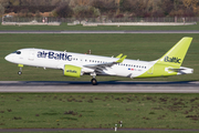 airBaltic Airbus A220-300 (YL-ABJ) at  Dusseldorf - International, Germany