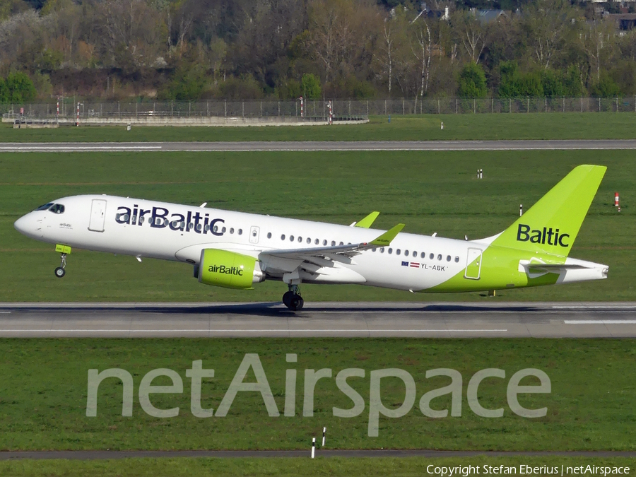 airBaltic Airbus A220-300 (YL-ABK) | Photo 562883