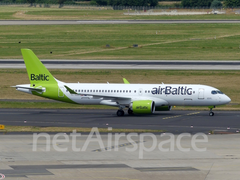 airBaltic Airbus A220-300 (YL-ABM) at  Dusseldorf - International, Germany