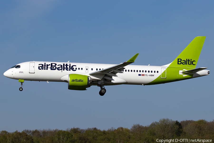 airBaltic Airbus A220-300 (YL-ABM) | Photo 567290