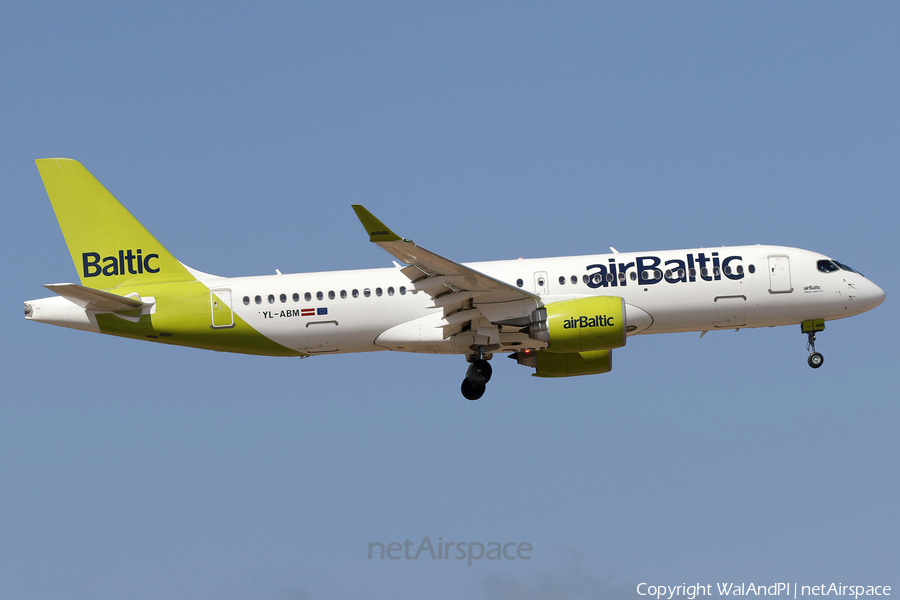 airBaltic Airbus A220-300 (YL-ABM) | Photo 668773