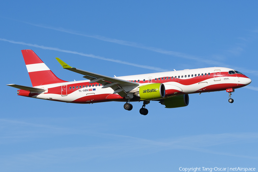 airBaltic Airbus A220-300 (YL-ABN) | Photo 678916