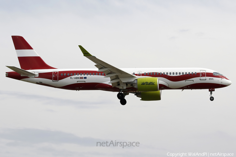 airBaltic Airbus A220-300 (YL-ABN) | Photo 653832