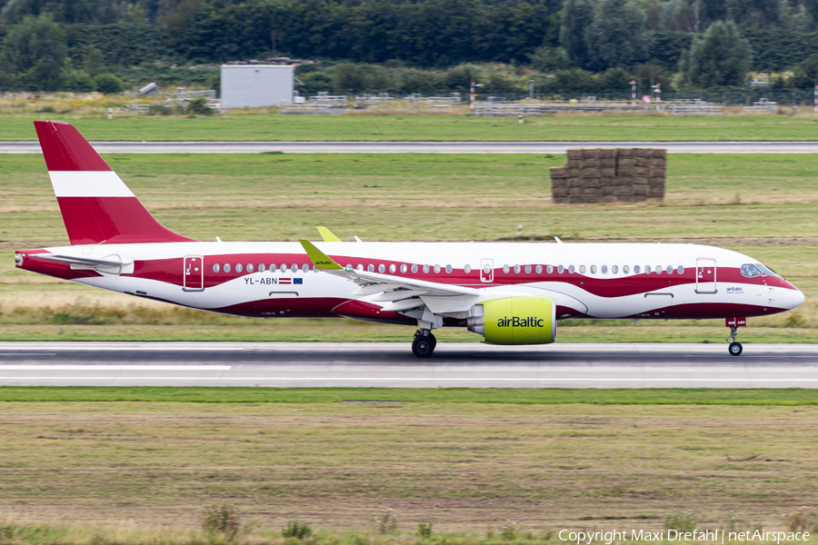 airBaltic Airbus A220-300 (YL-ABN) | Photo 632902