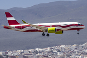 airBaltic Airbus A220-300 (YL-ABN) at  Gran Canaria, Spain