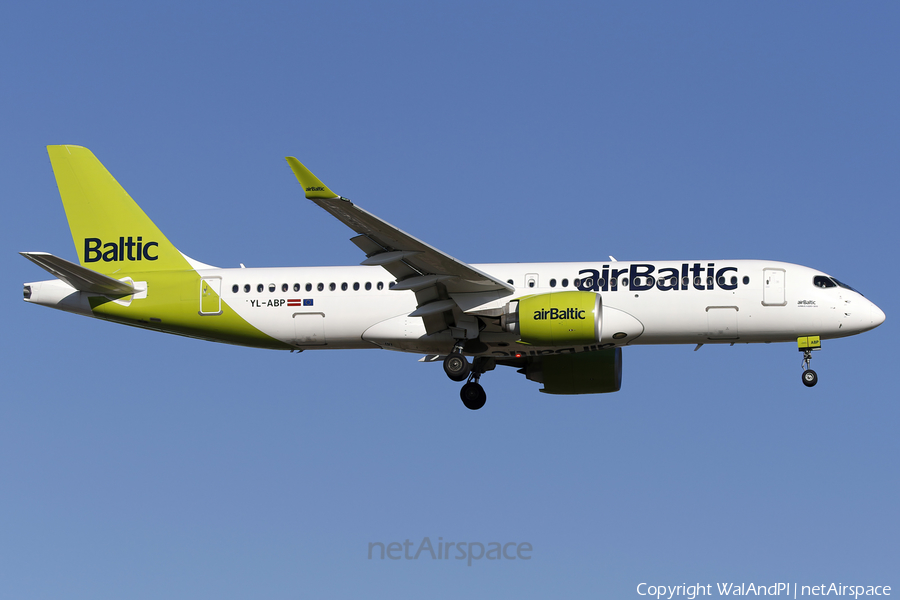 airBaltic Airbus A220-300 (YL-ABP) | Photo 647754