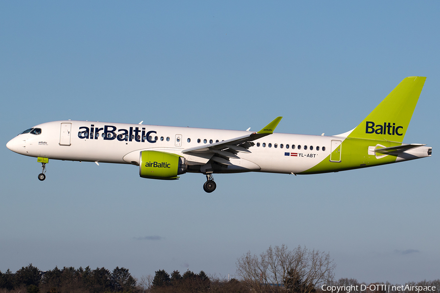 airBaltic Airbus A220-300 (YL-ABT) | Photo 660134