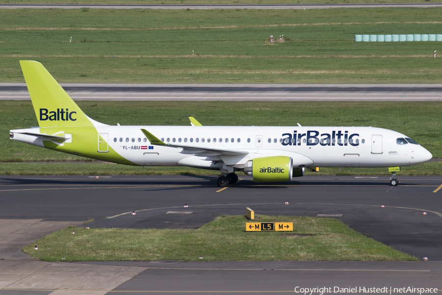 airBaltic Airbus A220-300 (YL-ABU) | Photo 653342