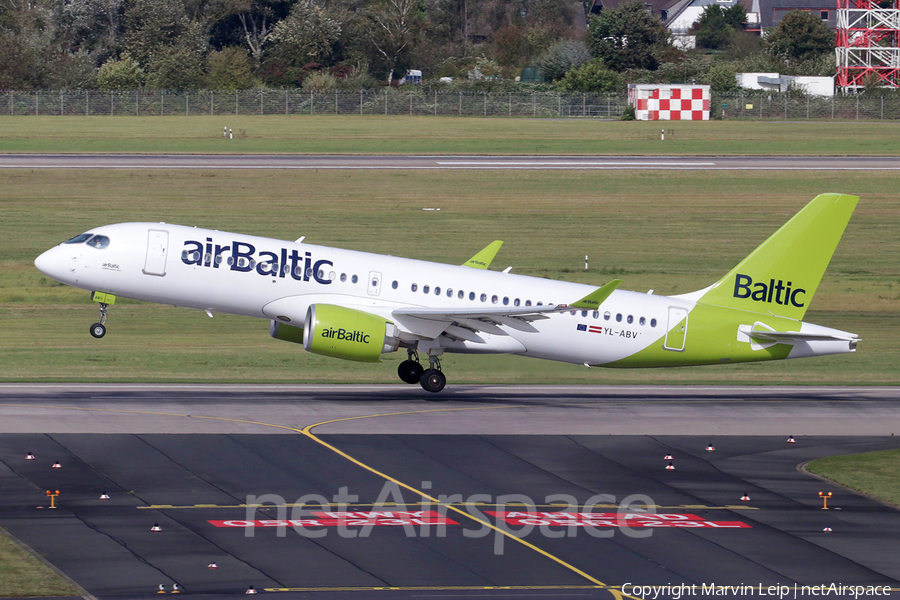airBaltic Airbus A220-300 (YL-ABV) | Photo 651555