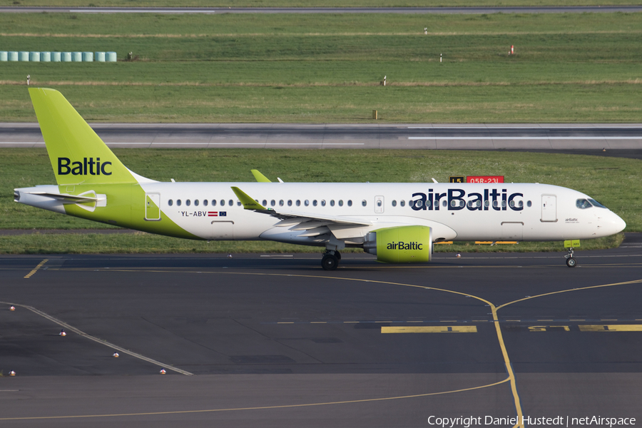 airBaltic Airbus A220-300 (YL-ABV) | Photo 653343