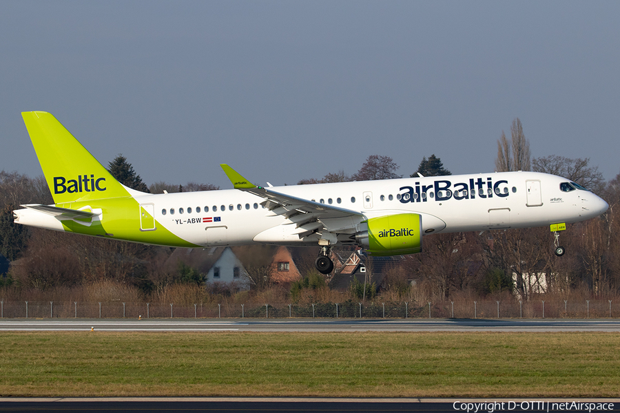 airBaltic Airbus A220-300 (YL-ABW) | Photo 664263