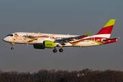airBaltic Airbus A220-300 (YL-ABX) at  Hamburg - Fuhlsbuettel (Helmut Schmidt), Germany
