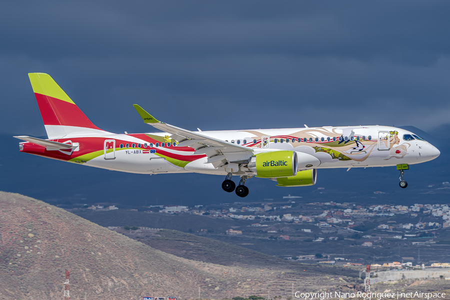 airBaltic Airbus A220-300 (YL-ABX) | Photo 667361