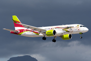 airBaltic Airbus A220-300 (YL-ABX) at  Tenerife Sur - Reina Sofia, Spain