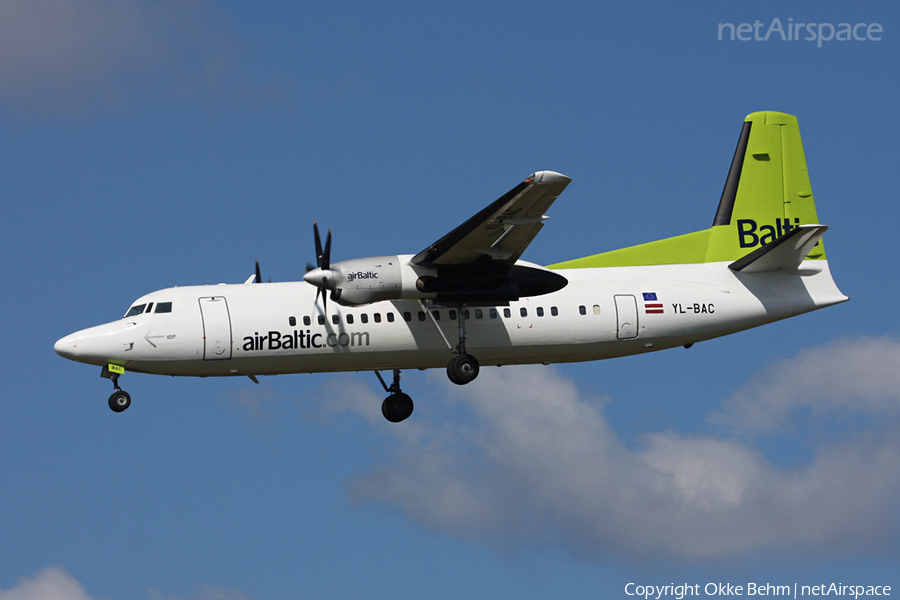 airBaltic Fokker 50 (YL-BAC) | Photo 58140