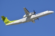 airBaltic Bombardier DHC-8-402Q (YL-BAE) at  Munich, Germany