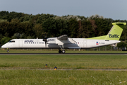 airBaltic Bombardier DHC-8-402Q (YL-BAH) at  Hamburg - Fuhlsbuettel (Helmut Schmidt), Germany