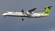 airBaltic Bombardier DHC-8-402Q (YL-BAJ) at  Dusseldorf - International, Germany