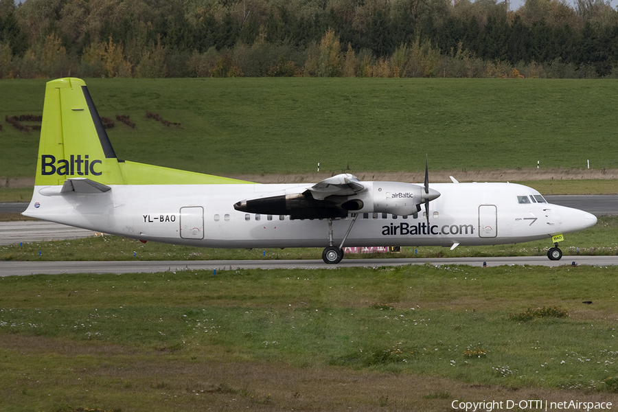 airBaltic Fokker 50 (YL-BAO) | Photo 324302