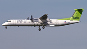 airBaltic Bombardier DHC-8-402Q (YL-BAQ) at  Dusseldorf - International, Germany