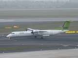 airBaltic Bombardier DHC-8-402Q (YL-BAQ) at  Dusseldorf - International, Germany