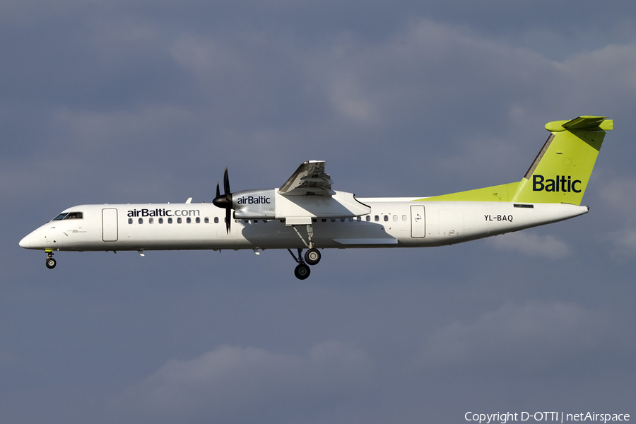 airBaltic Bombardier DHC-8-402Q (YL-BAQ) | Photo 408405