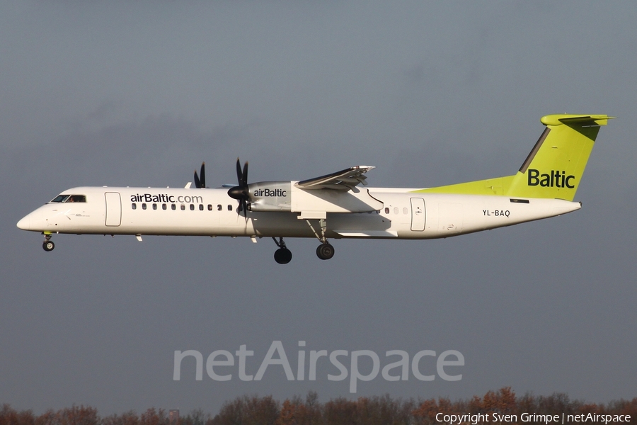 airBaltic Bombardier DHC-8-402Q (YL-BAQ) | Photo 446938