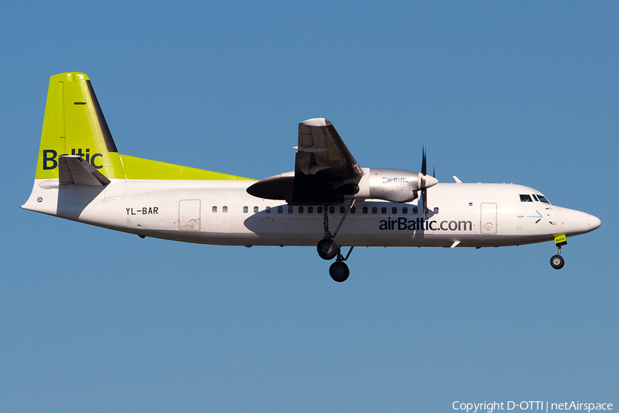 airBaltic Fokker 50 (YL-BAR) | Photo 371298