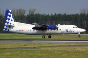 airBaltic Fokker 50 (YL-BAR) at  Hamburg - Fuhlsbuettel (Helmut Schmidt), Germany