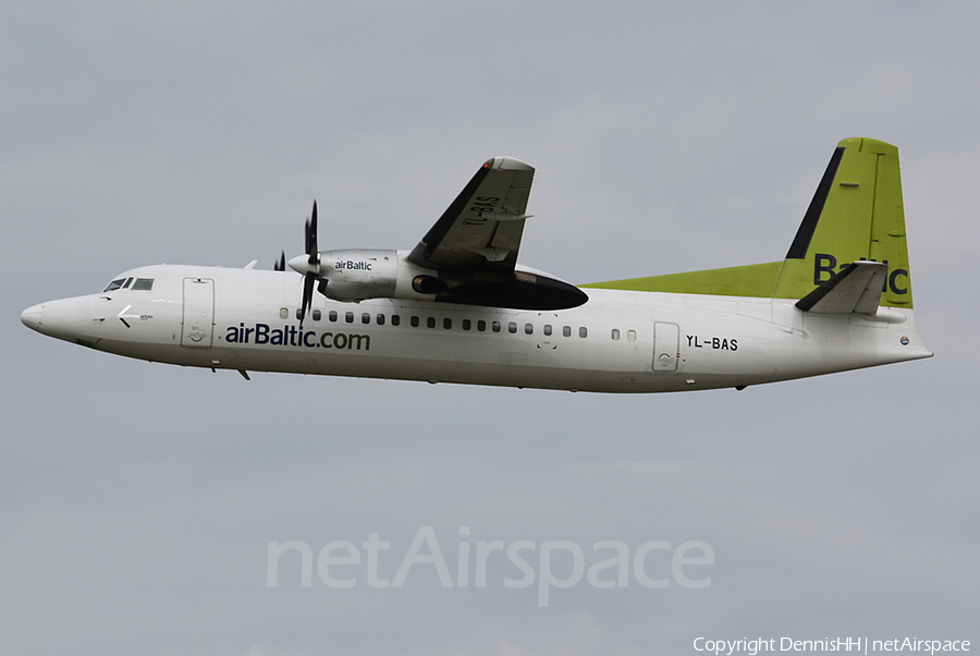 airBaltic Fokker 50 (YL-BAS) | Photo 393572