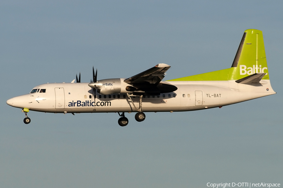 airBaltic Fokker 50 (YL-BAT) | Photo 192301