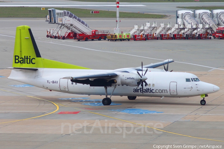 airBaltic Fokker 50 (YL-BAV) | Photo 32163