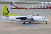 airBaltic Fokker 50 (YL-BAV) at  Hamburg - Fuhlsbuettel (Helmut Schmidt), Germany