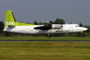 airBaltic Fokker 50 (YL-BAV) at  Hamburg - Fuhlsbuettel (Helmut Schmidt), Germany