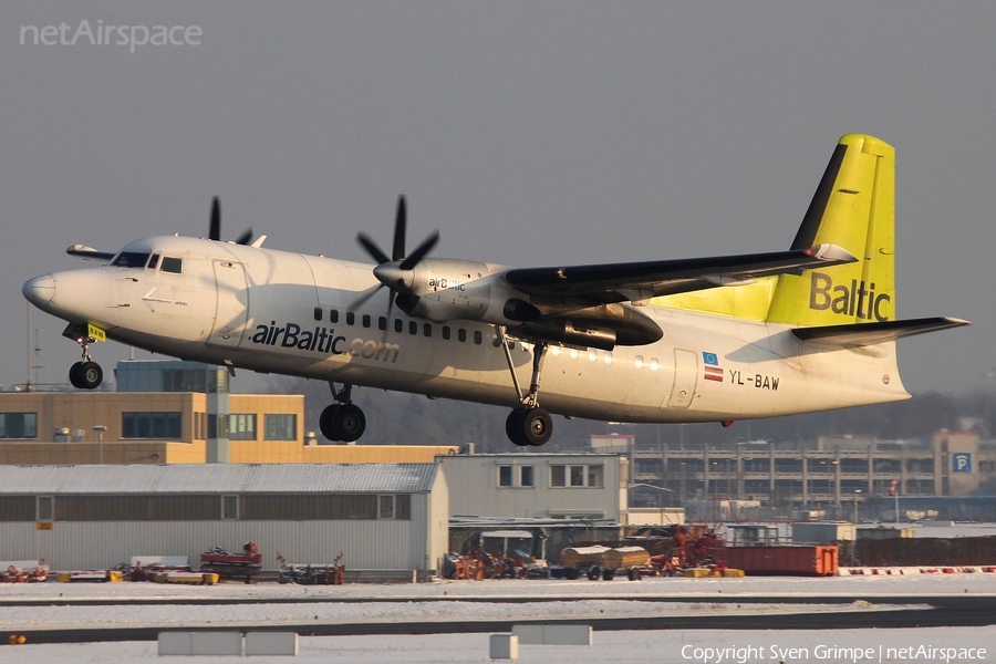 airBaltic Fokker 50 (YL-BAW) | Photo 10585