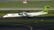 airBaltic Bombardier DHC-8-402Q (YL-BAX) at  Dusseldorf - International, Germany