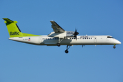 airBaltic Bombardier DHC-8-402Q (YL-BAX) at  Hamburg - Fuhlsbuettel (Helmut Schmidt), Germany