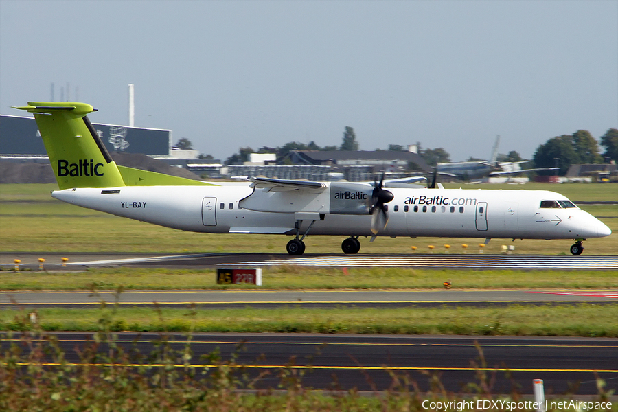 airBaltic Bombardier DHC-8-402Q (YL-BAY) | Photo 280009