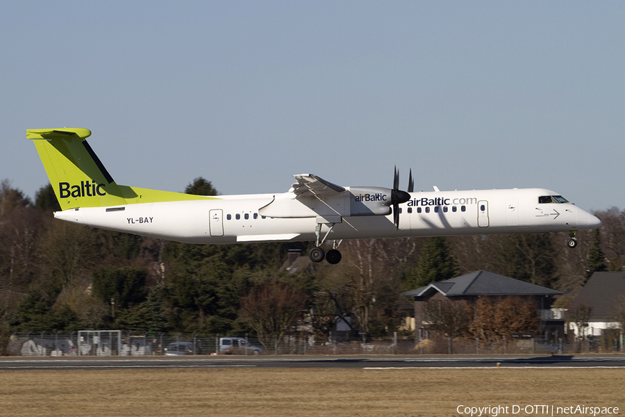 airBaltic Bombardier DHC-8-402Q (YL-BAY) | Photo 345637