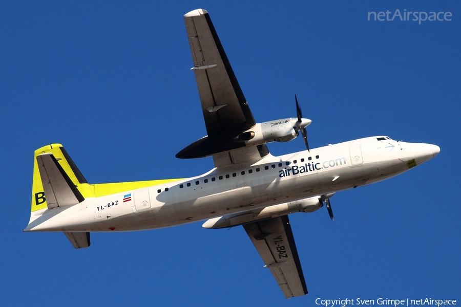 airBaltic Fokker 50 (YL-BAZ) | Photo 32116