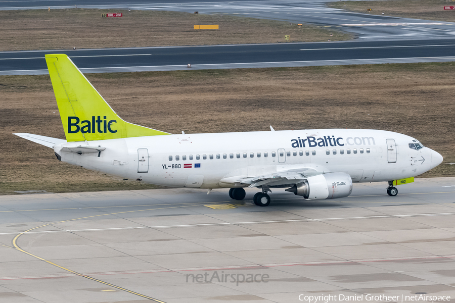 airBaltic Boeing 737-53S (YL-BBD) | Photo 102626