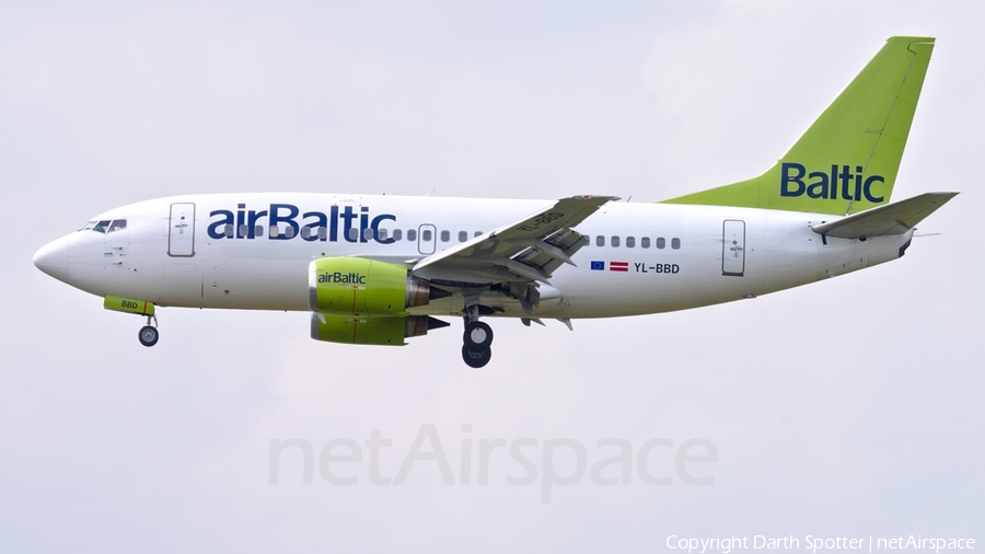airBaltic Boeing 737-53S (YL-BBD) | Photo 202484