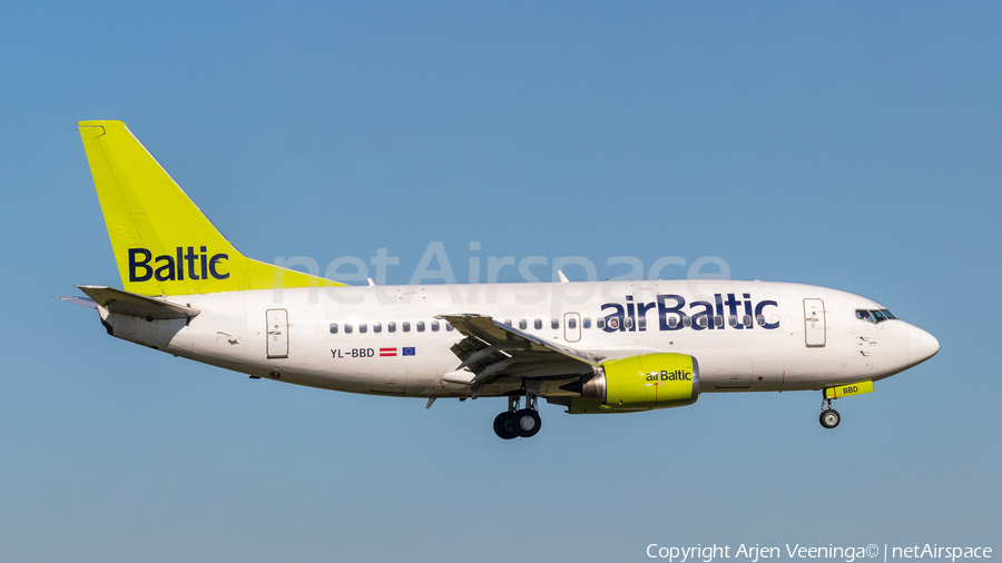 airBaltic Boeing 737-53S (YL-BBD) | Photo 281906