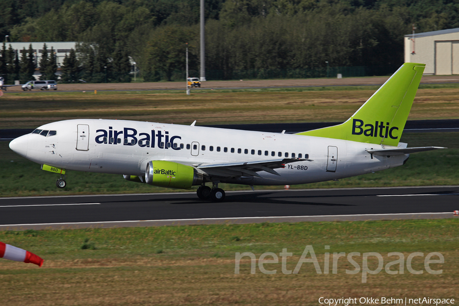 airBaltic Boeing 737-53S (YL-BBD) | Photo 186605